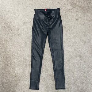 SPANX Black High-Waisted Leggings